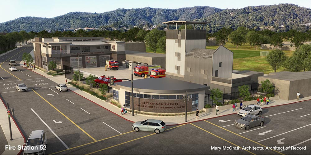 Fire Station 52 - Mary McGrath Architects, Architect of Record